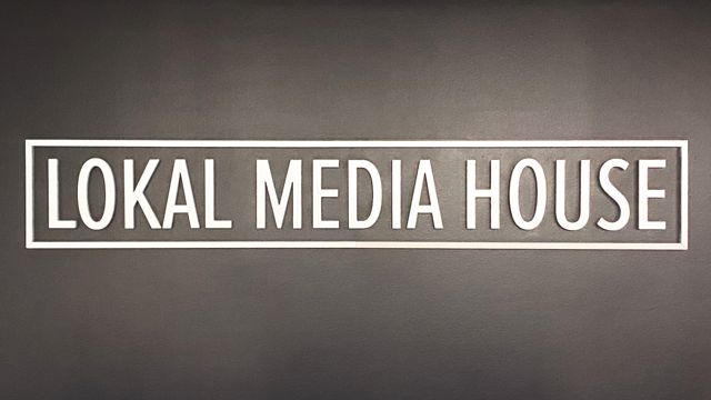 LMH virtual background Office sign